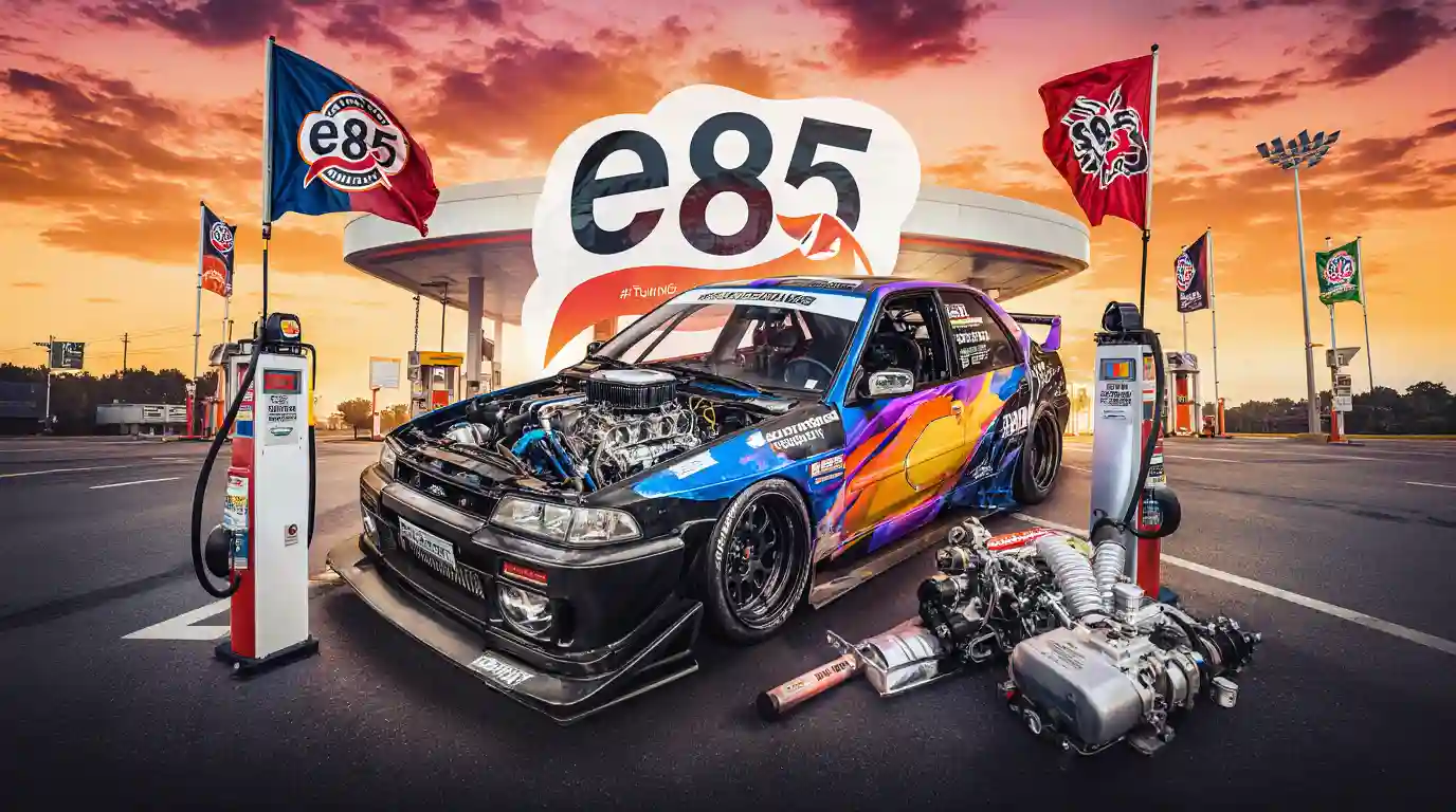 Carburant E85 éthanol pour voitures tunées